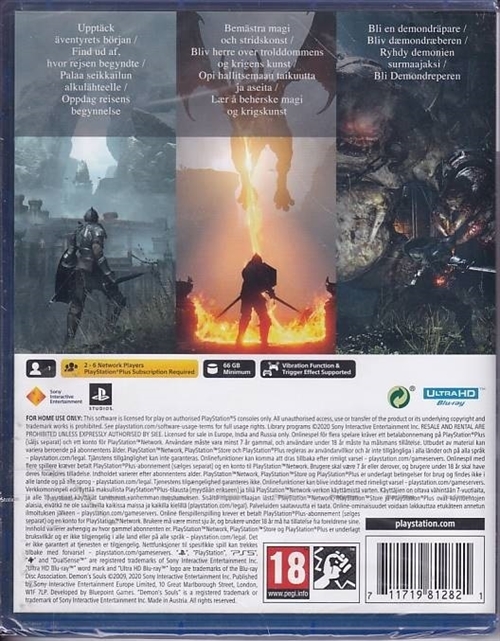 Demons Souls - i Folie - PS5 (AA Grade) (Genbrug)